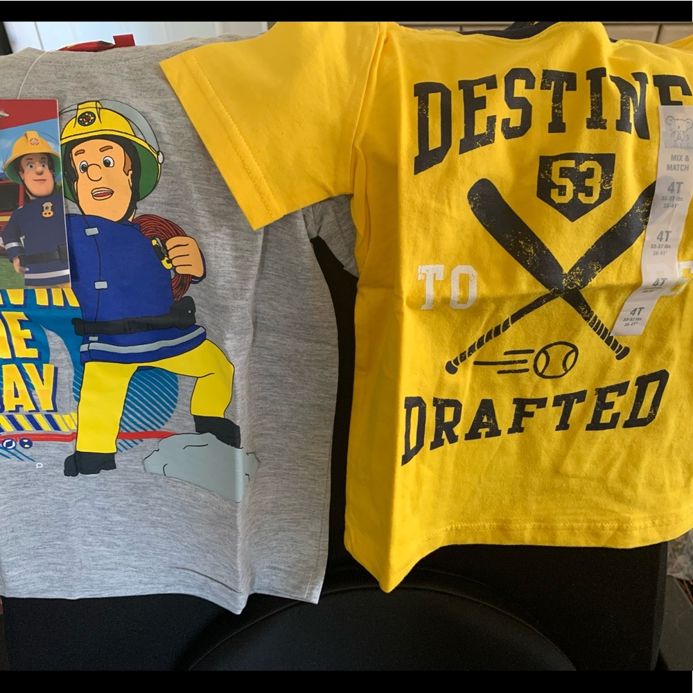 boys 4t shirts short sleeve